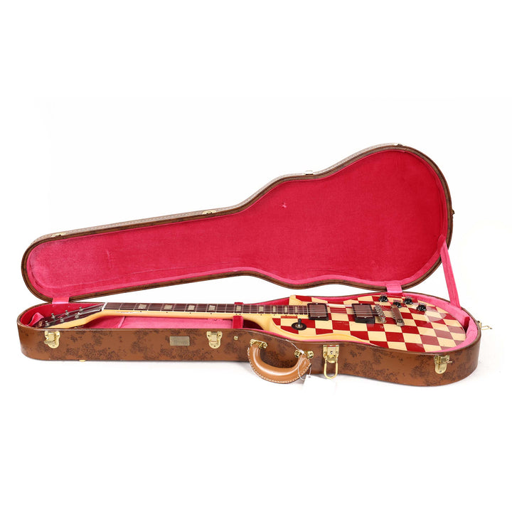 Gibson Custom Shop 1958 Les Paul Standard Made 2 Measure Checkerboard Top Murphy Lab Heavy Aged