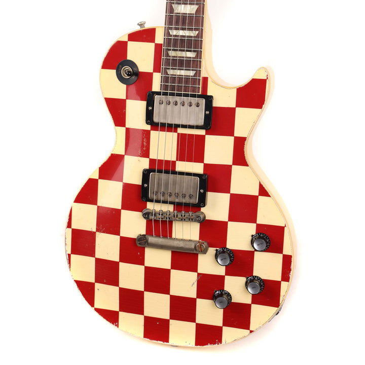 Gibson Custom Shop 1958 Les Paul Standard Made 2 Measure Checkerboard Top Murphy Lab Heavy Aged