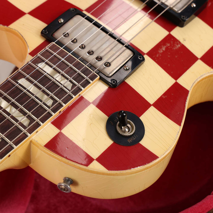 Gibson Custom Shop 1958 Les Paul Standard Made 2 Measure Checkerboard Top Murphy Lab Heavy Aged
