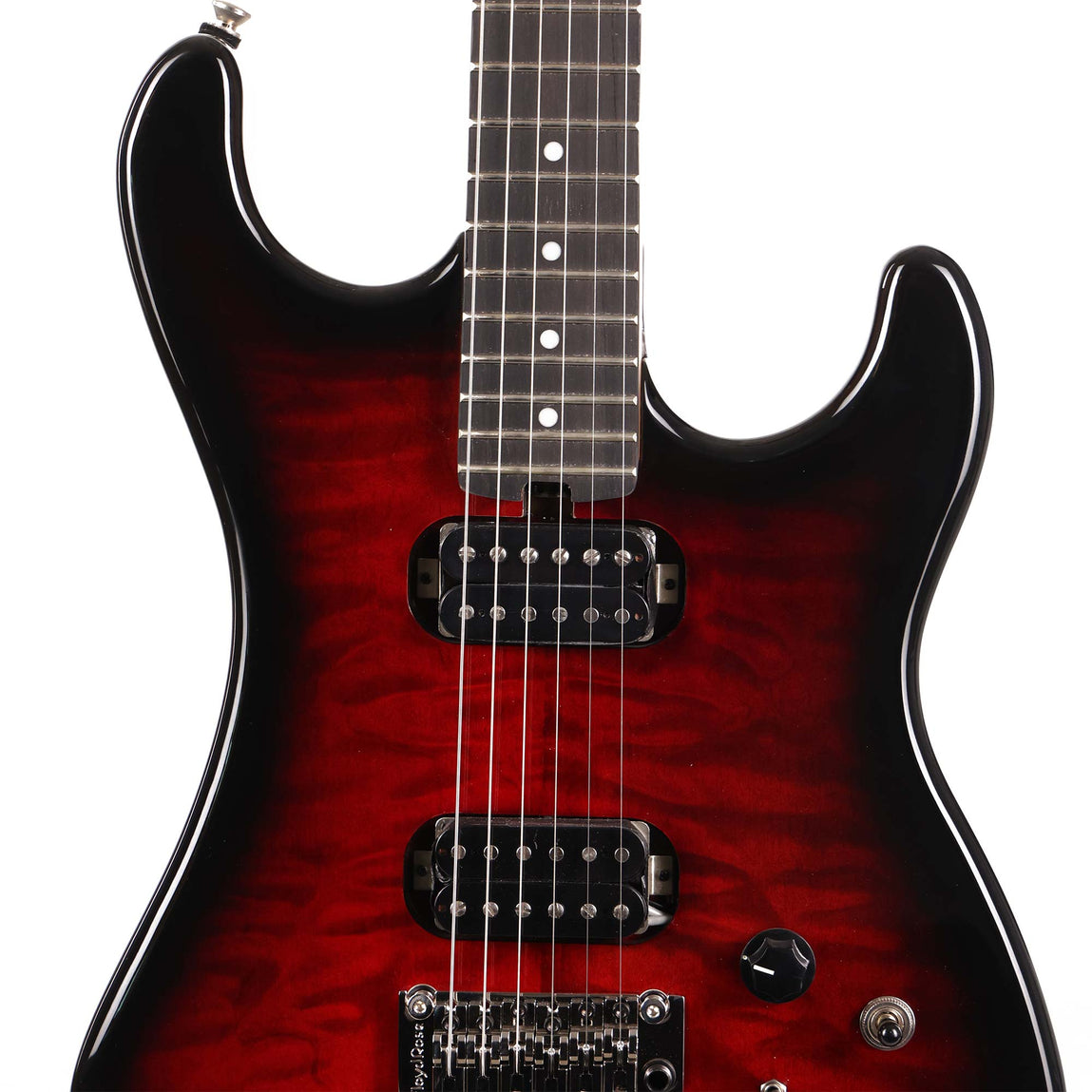 Kramer 84 HH Quilt Red Burst 2024 | The Music Zoo
