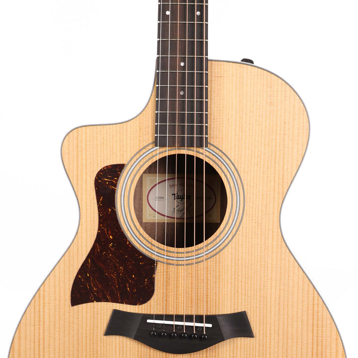 Taylor 212ce Grand Concert Left-Handed Acoustic-Electric Guitar Natural