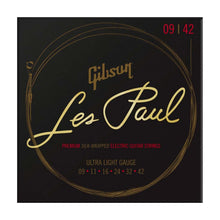 Gibson Les Paul Premium Electric Guitar Strings Ultra-Light 9-42