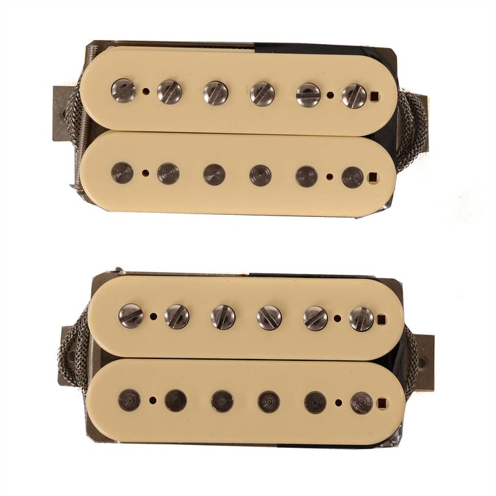 OX4 PAF Low-Wind Humbucker Pickup Set Bone Bobbins