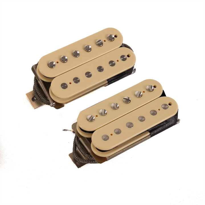 OX4 PAF Low-Wind Humbucker Pickup Set Bone Bobbins