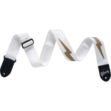 Gibson The Lightning Bolt Seatbelt Strap White