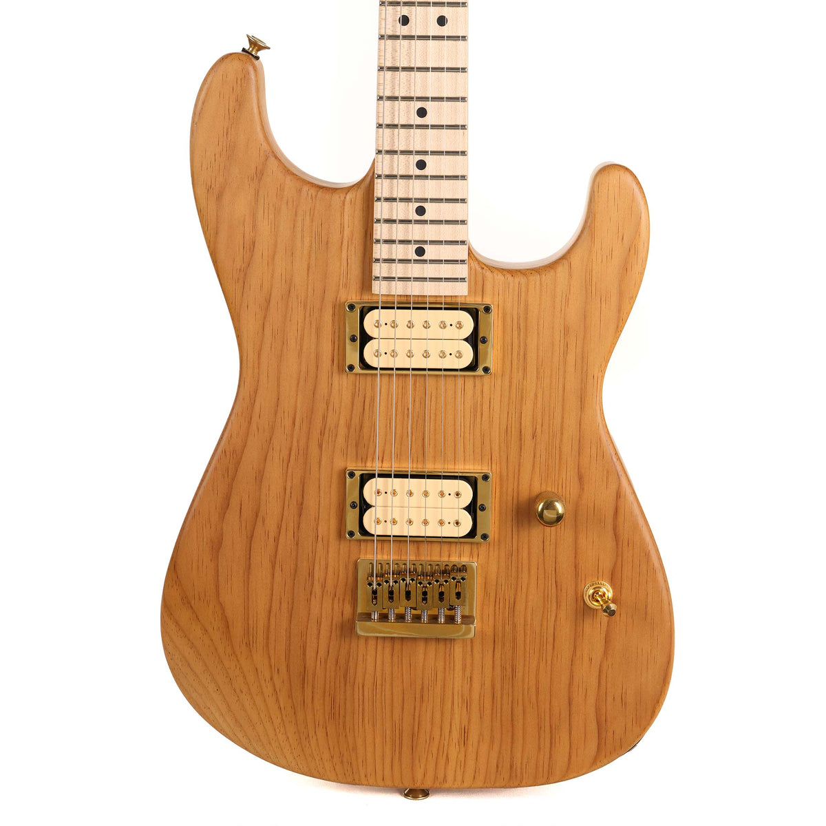 Charvel Custom Shop San Dimas Hardtail Roasted Pine Natural Oil Finish — 1