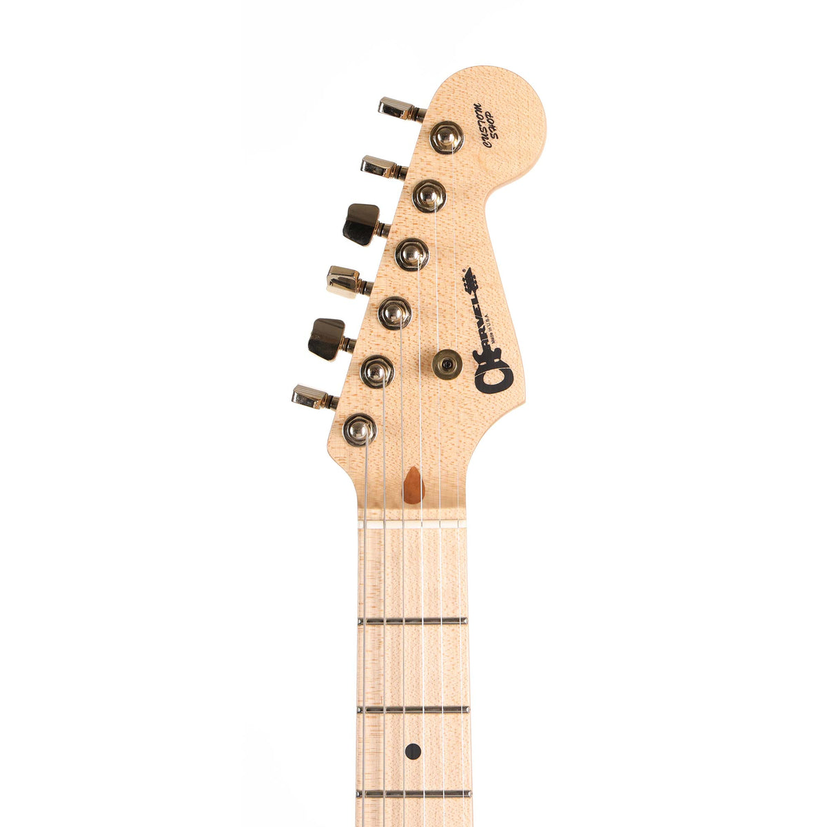 Charvel Custom Shop San Dimas Hardtail Roasted Pine Natural Oil Finish — 8