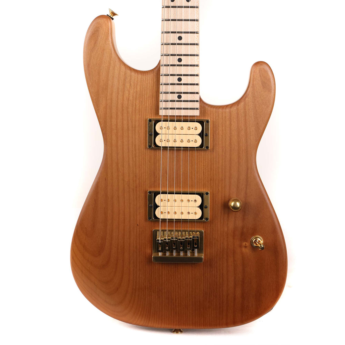 Charvel Custom Shop San Dimas Hardtail Roasted Alder Natural Oil — 1