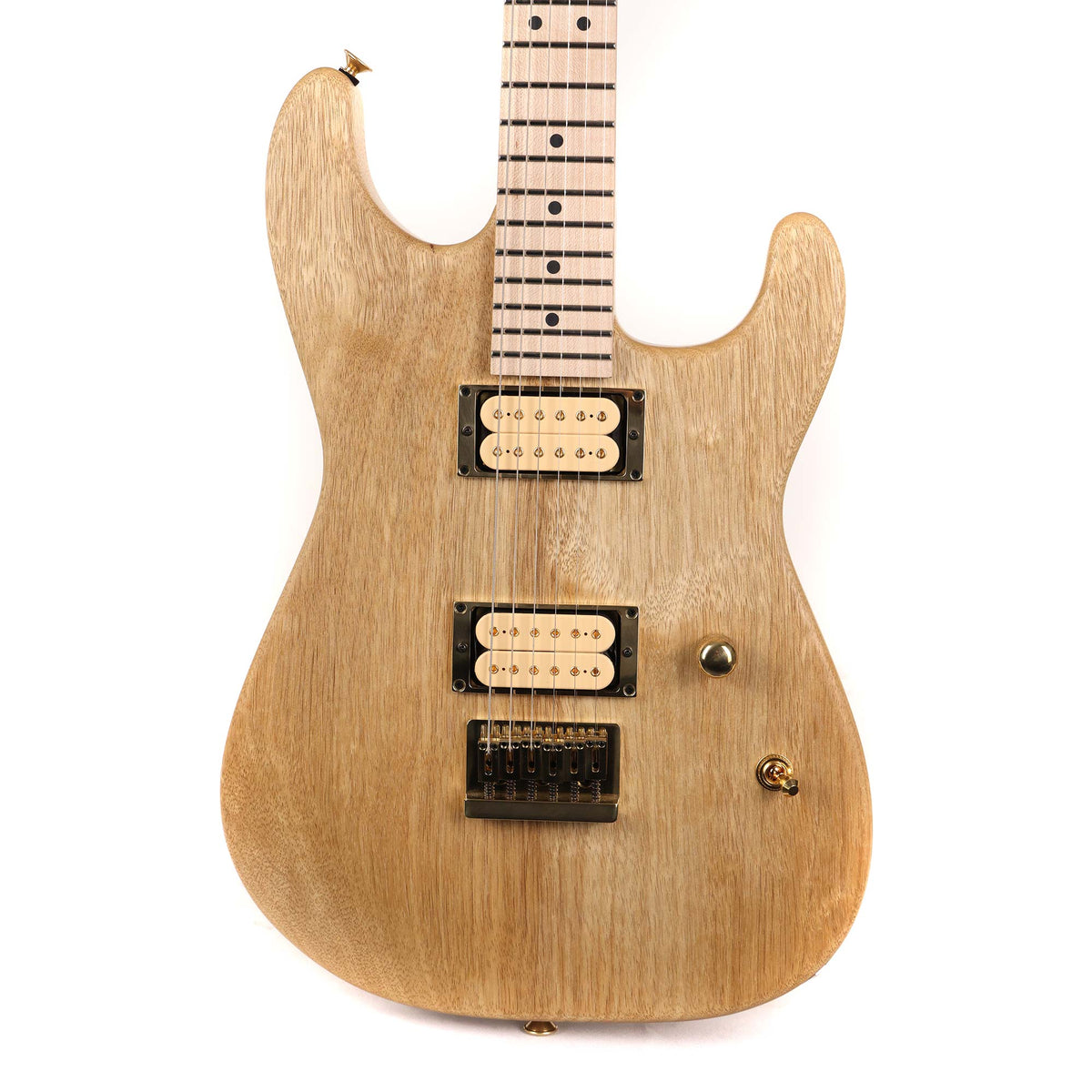 Charvel Custom Shop San Dimas Hardtail Korina Natural Oil Finish — 1