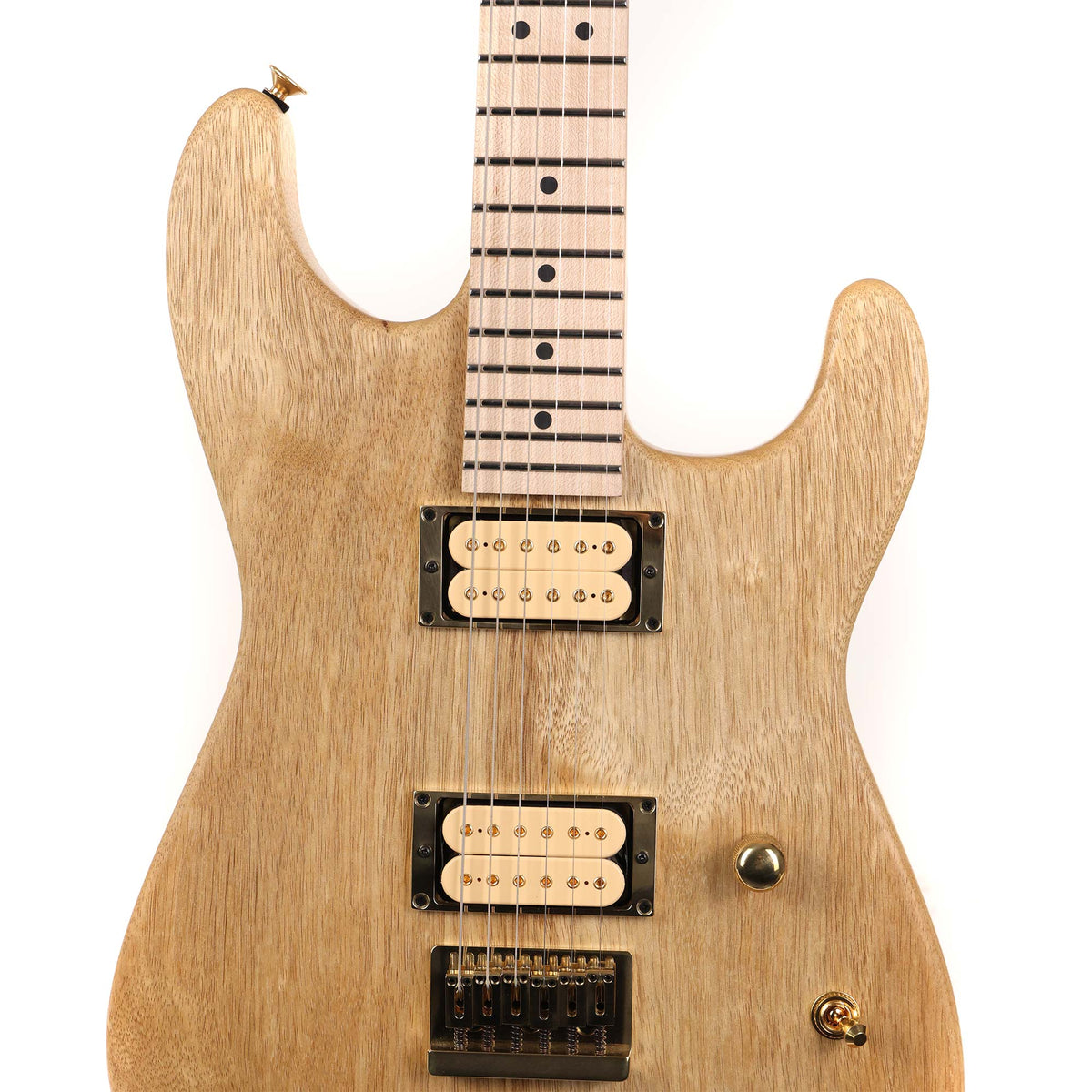 Charvel Custom Shop San Dimas Hardtail Korina Natural Oil Finish — 4