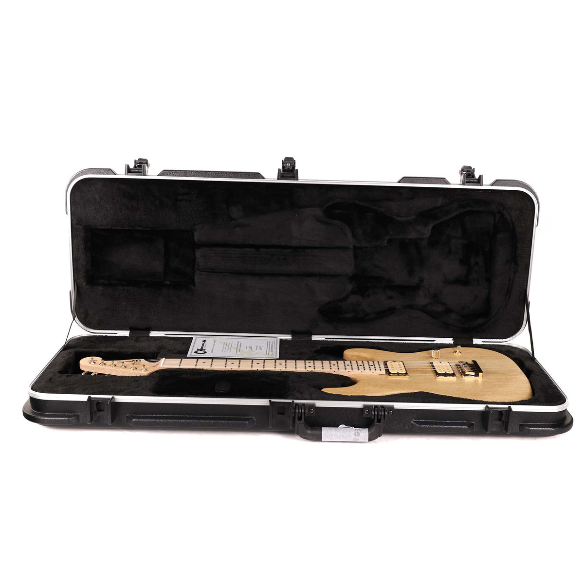 Charvel Custom Shop San Dimas Hardtail Korina Natural Oil Finish — 9