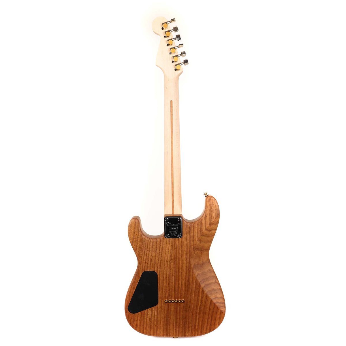 Charvel Custom Shop San Dimas Hardtail Roasted Ash Natural Oil Finish — 3