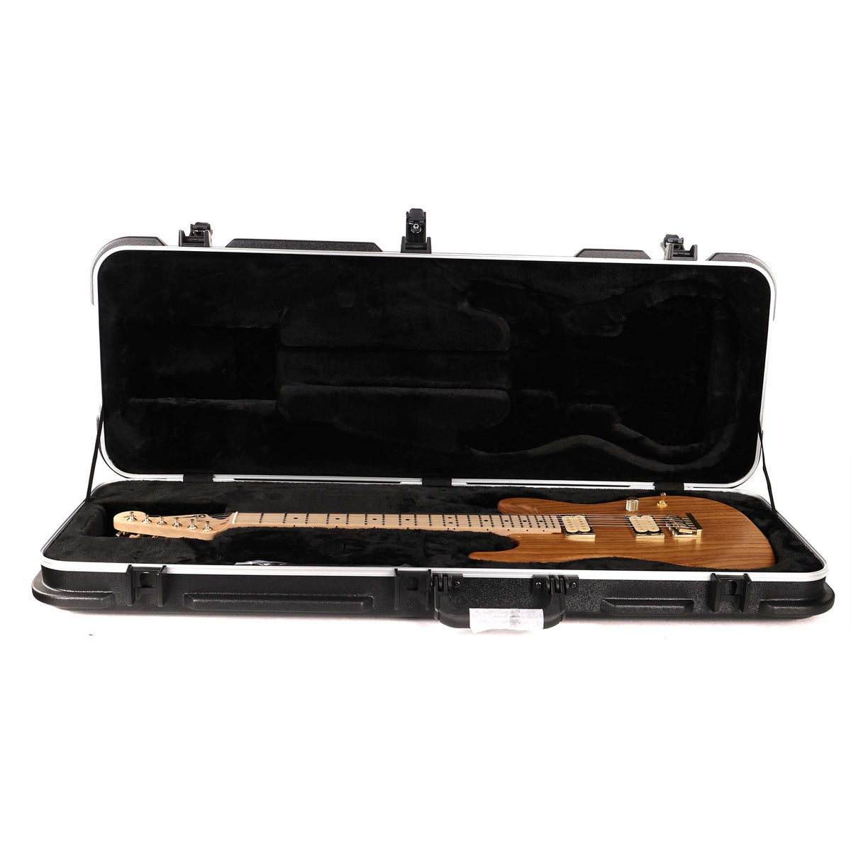 Charvel Custom Shop San Dimas Hardtail Roasted Ash Natural Oil Finish — 9