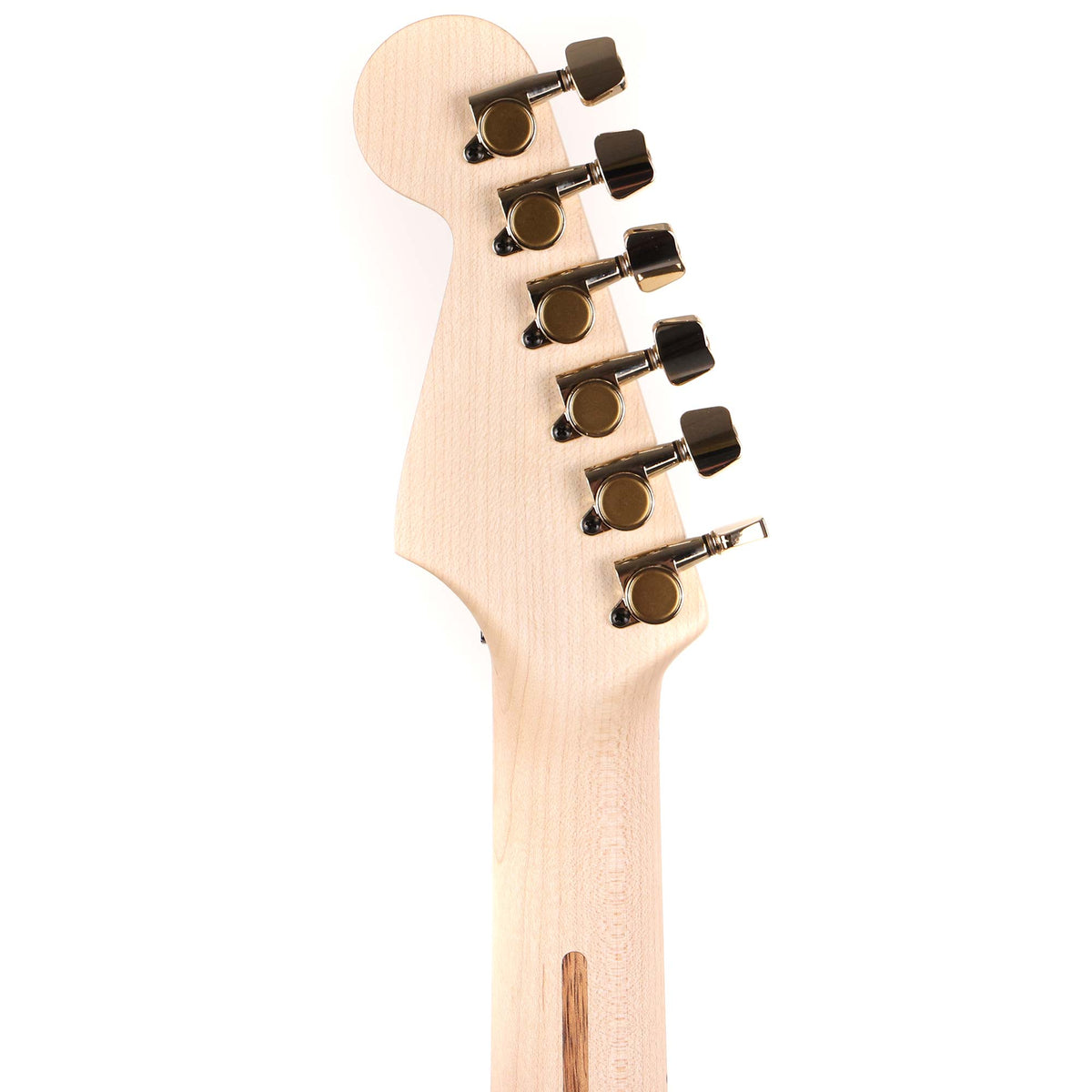 Charvel Custom Shop San Dimas Floyd Rose Mahogany Natural Oil Finish — 7