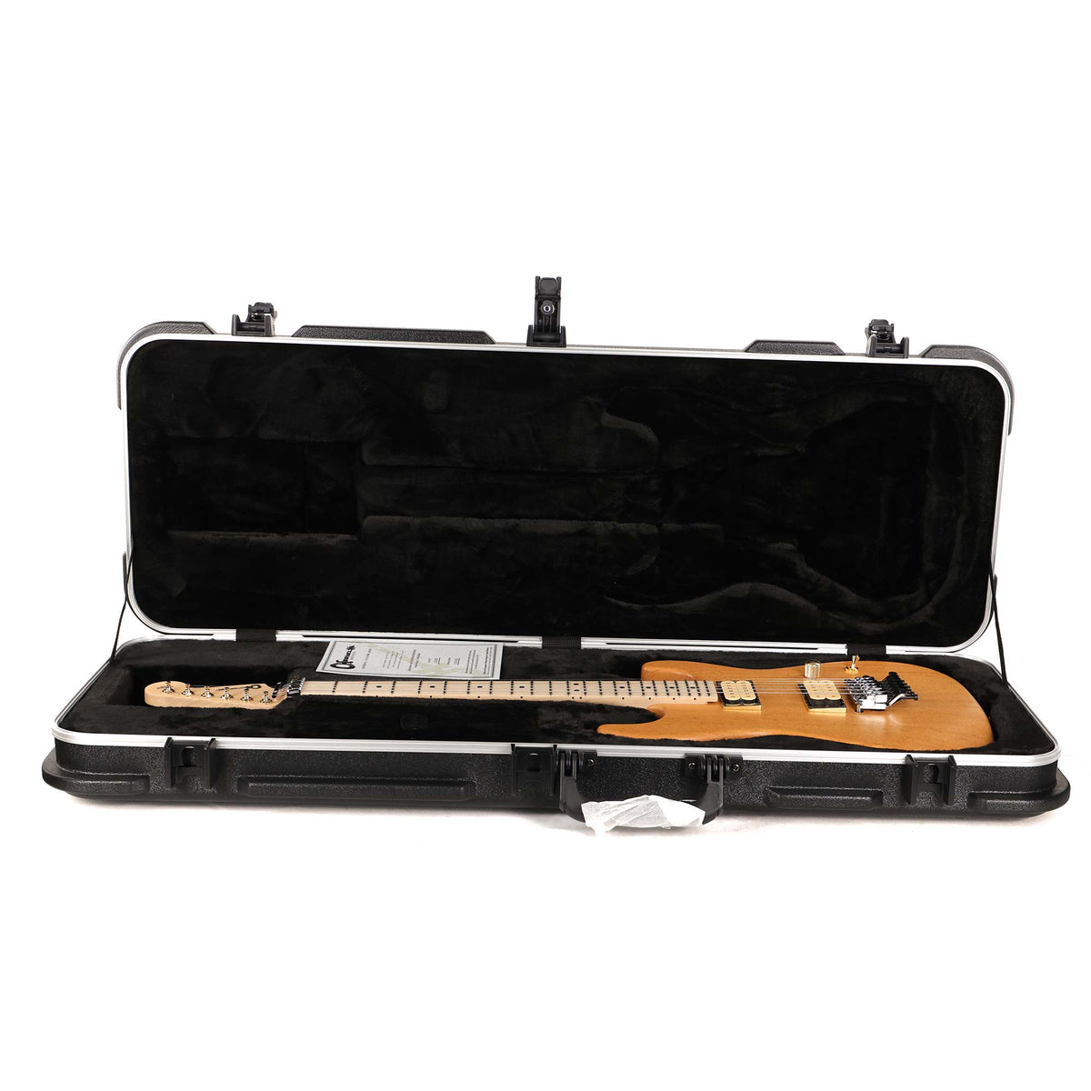 Charvel Custom Shop San Dimas Michigan Mahogany Natural Oil Finish — 9