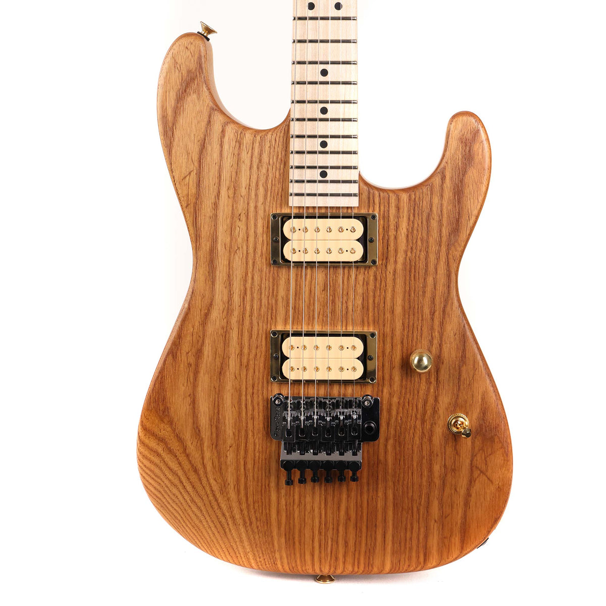 Charvel Custom Shop San Dimas Roasted Ash Natural Oil — 1