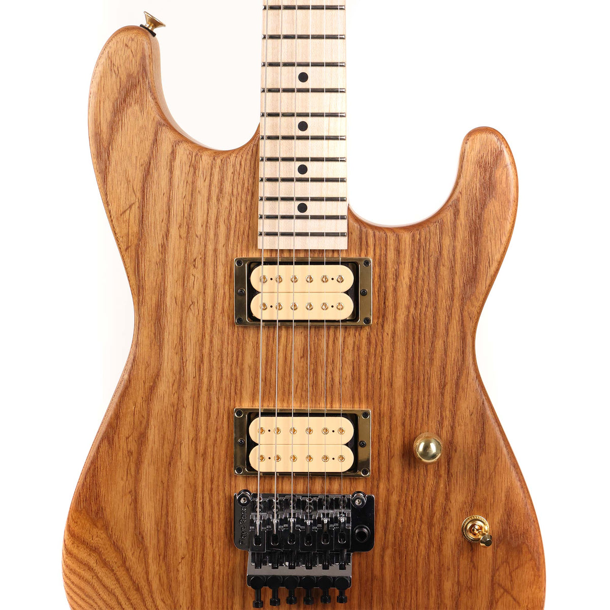 Charvel Custom Shop San Dimas Roasted Ash Natural Oil — 4