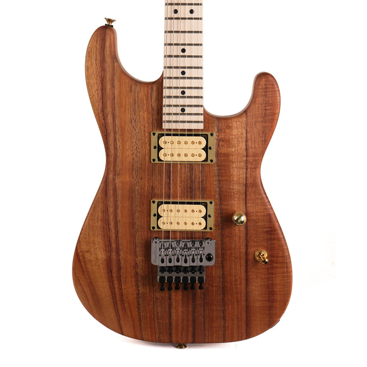 Charvel Custom Shop Exclusive San Dimas Koa Natural Series Floyd Rose Natural