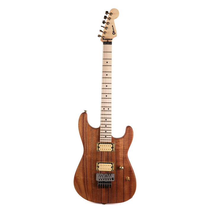 Charvel Custom Shop Exclusive San Dimas Koa Natural Series Floyd Rose Natural