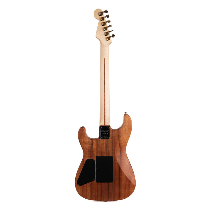 Charvel Custom Shop Exclusive San Dimas Koa Natural Series Floyd Rose Natural