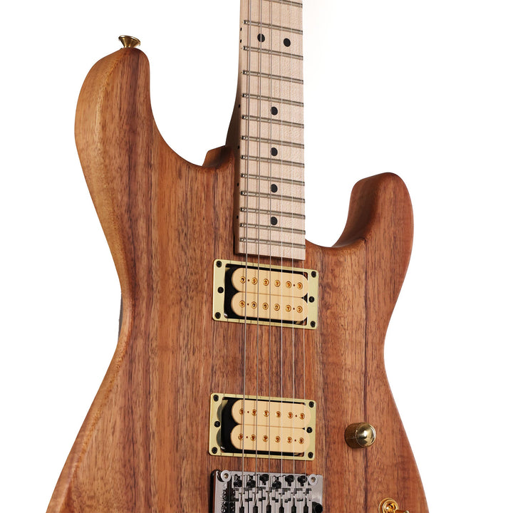 Charvel Custom Shop Exclusive San Dimas Koa Natural Series Floyd Rose Natural