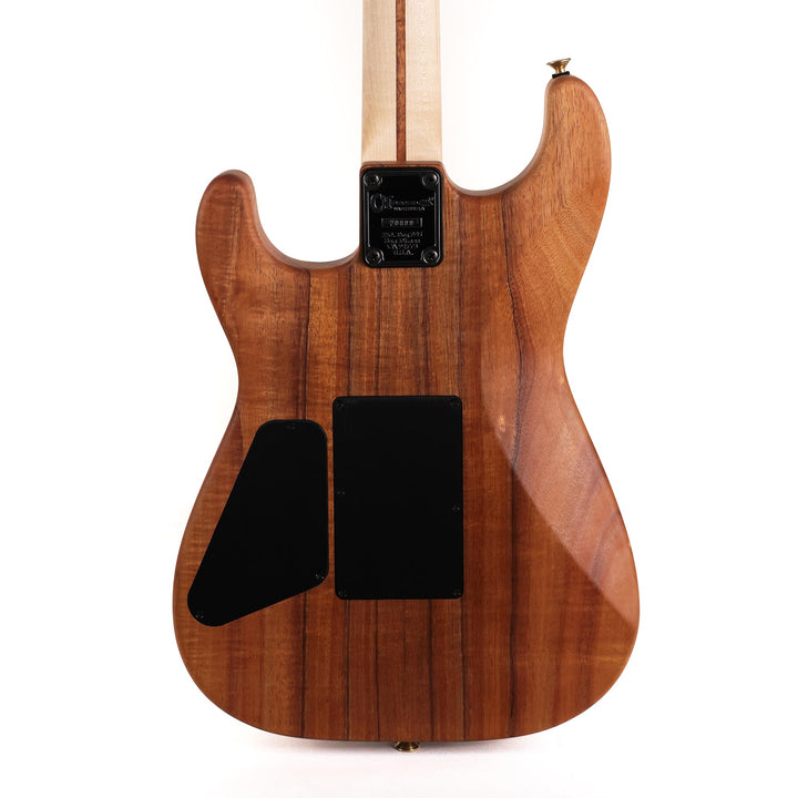 Charvel Custom Shop Exclusive San Dimas Koa Natural Series Floyd Rose Natural