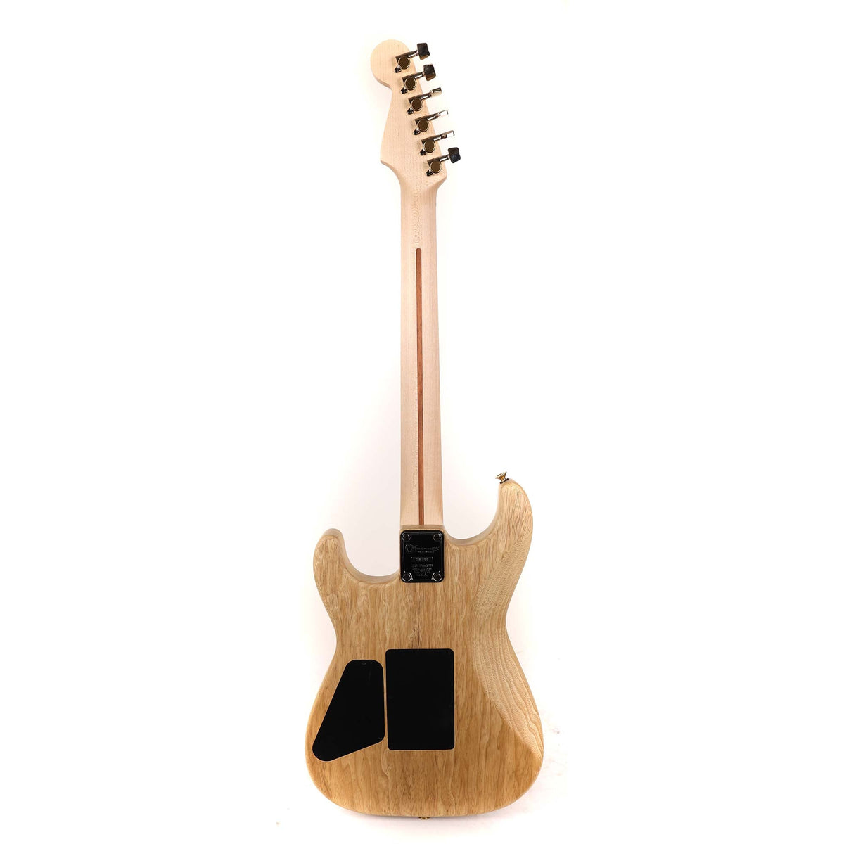 Charvel Custom Shop San Dimas Floyd Rose Korina Natural Oil Finish — 3