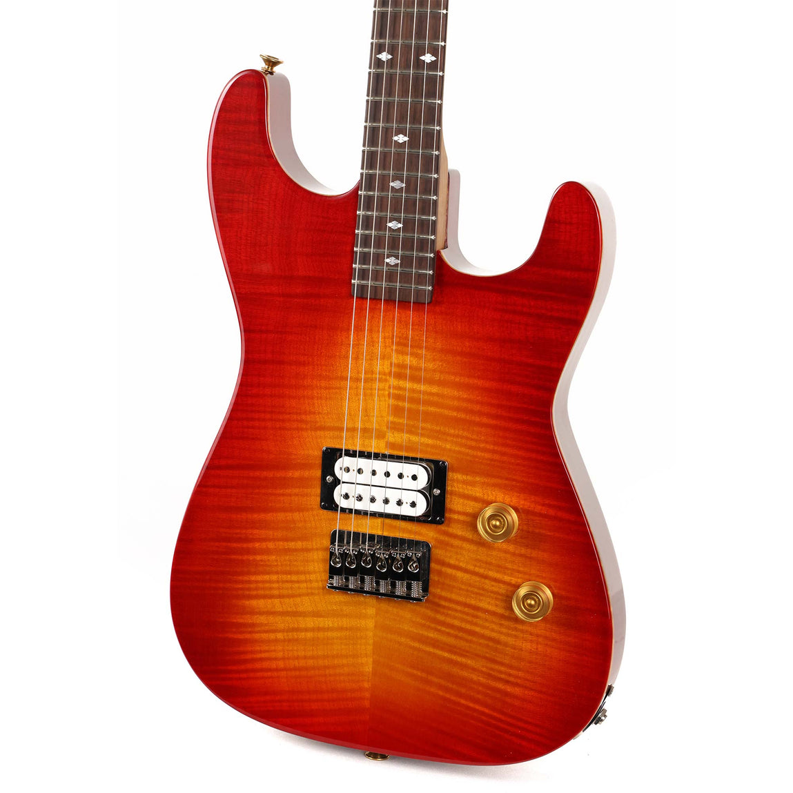 Colletti Guitars Speed of Sound Cherry Sunburst Single Pickup