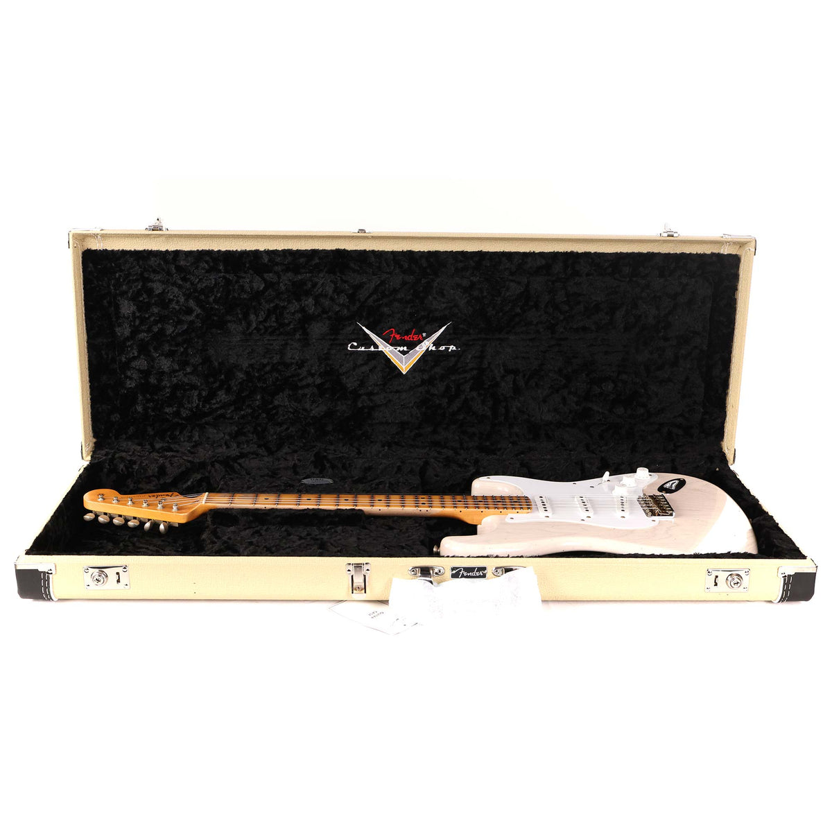 Fender Custom Shop Eric Clapton Stratocaster Journeyman Relic White Blonde — 10