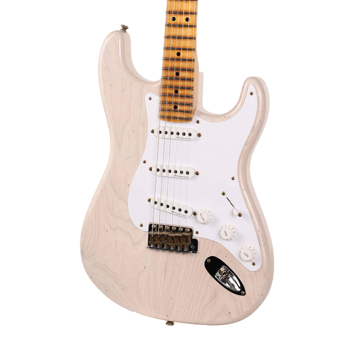 Fender Custom Shop Eric Clapton Stratocaster Journeyman Relic White Blonde — 5