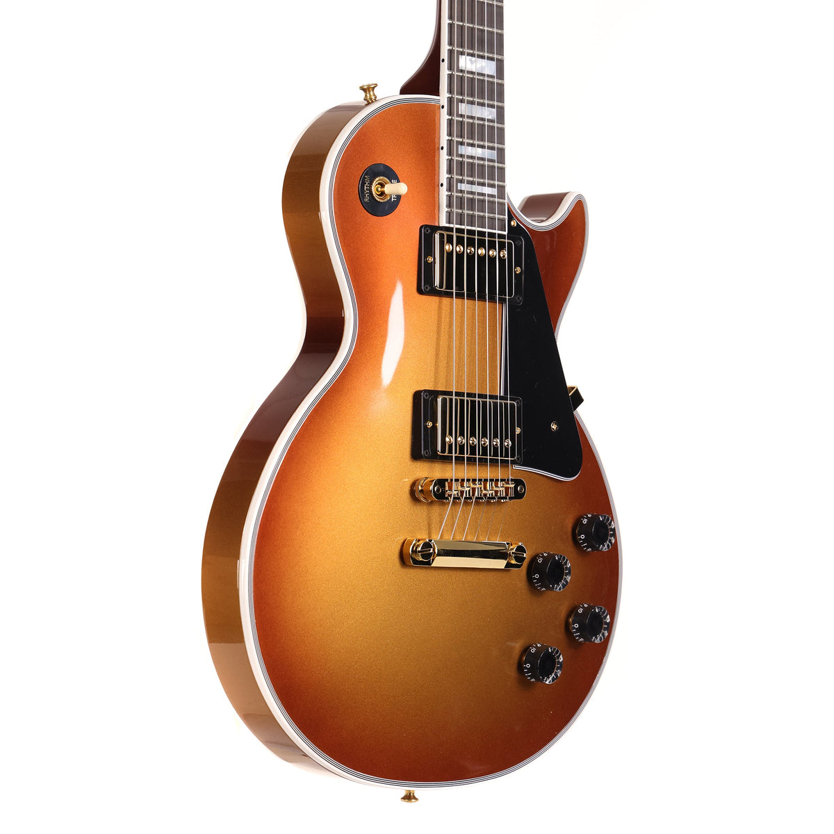 Gibson Custom Shop Les Paul Custom Made 2 Measure Gloss Bronze Burst — 5