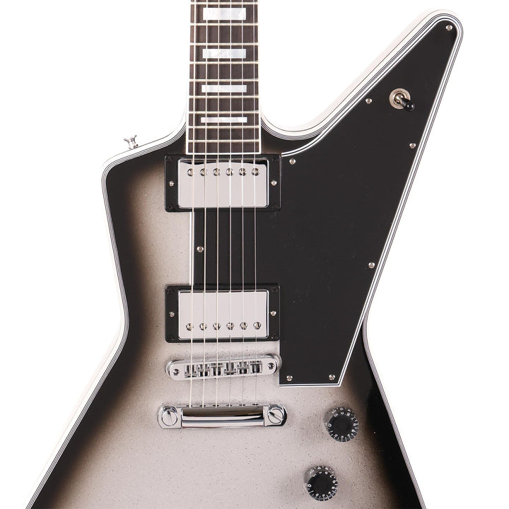Gibson Custom Shop Explorer Custom Made 2 Measure Silver Sparkle Burst