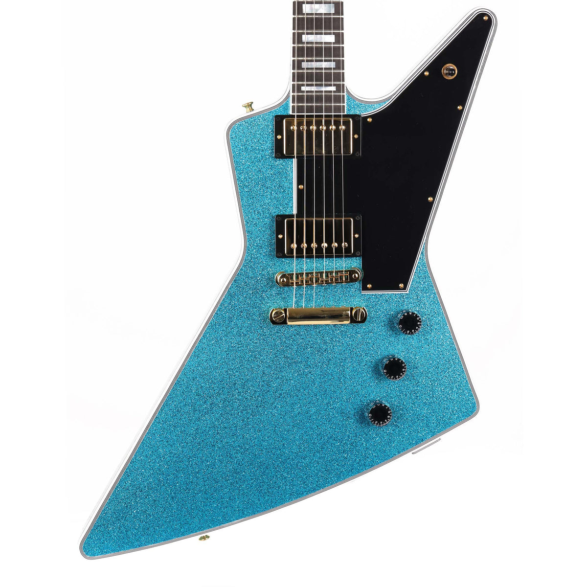 Gibson Custom Shop Explorer Custom Made 2 Measure Ocean Sparkle — 1