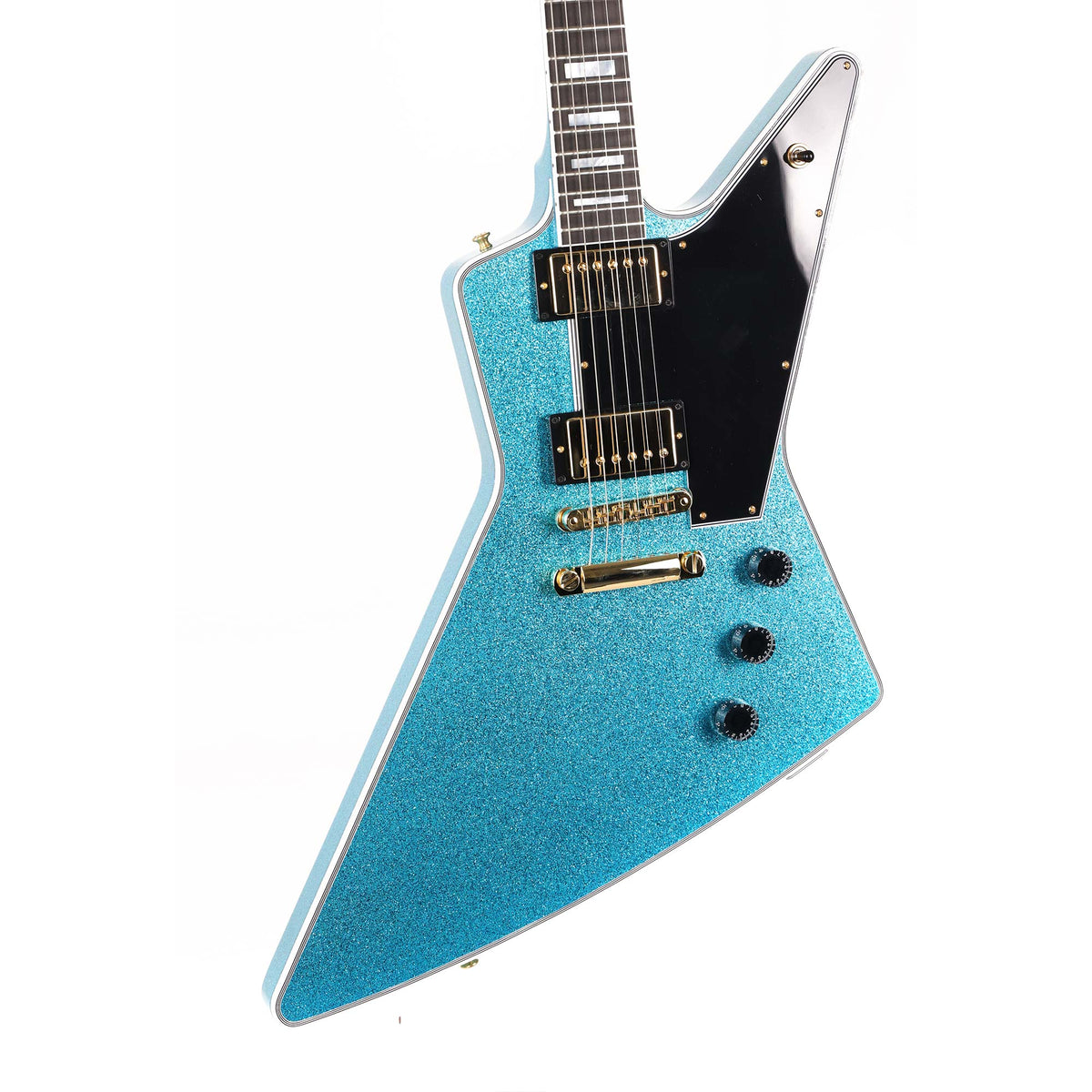 Gibson Custom Shop Explorer Custom Made 2 Measure Ocean Sparkle — 5