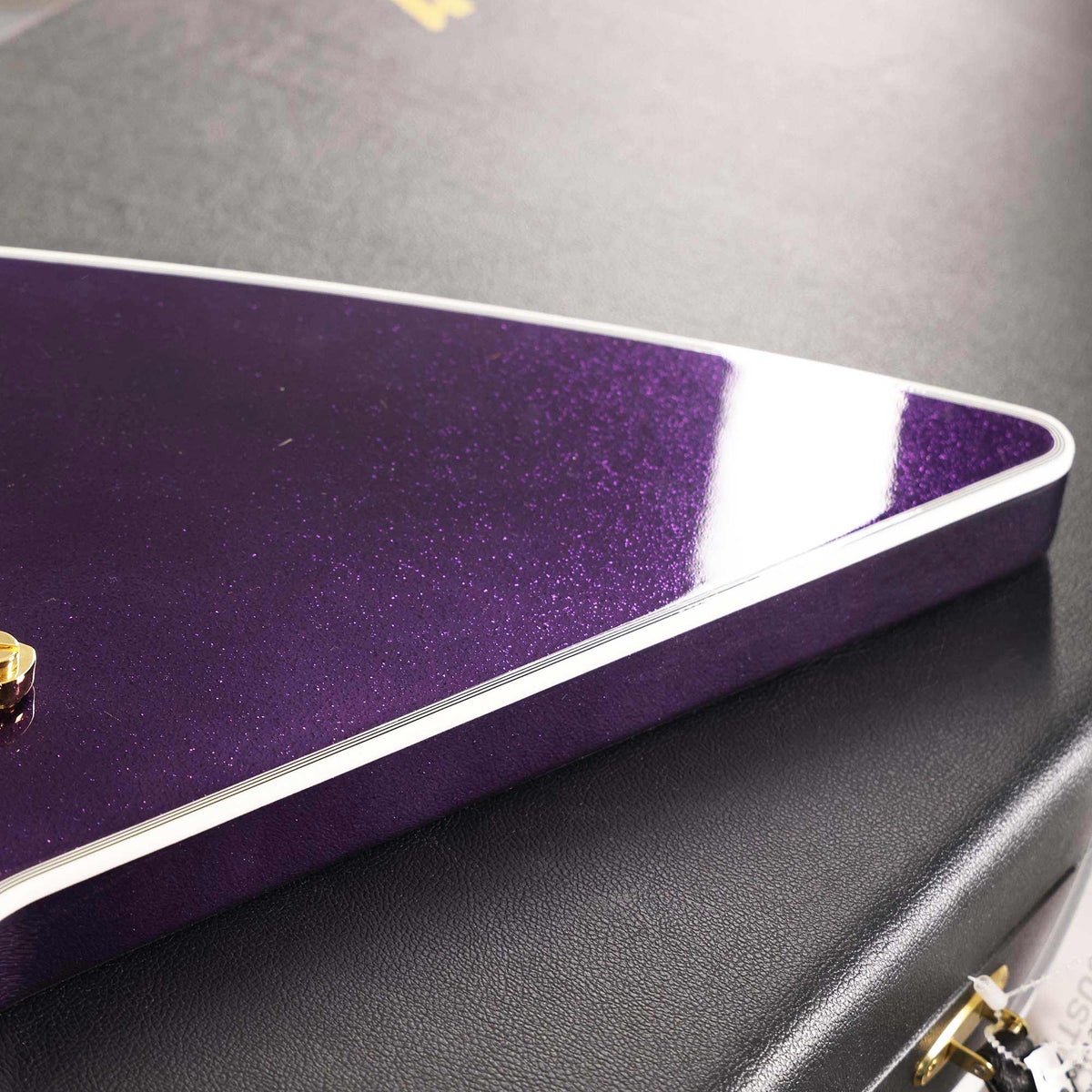 Gibson Custom Shop Explorer Custom Made 2 Measure Purple Sparkle — 10