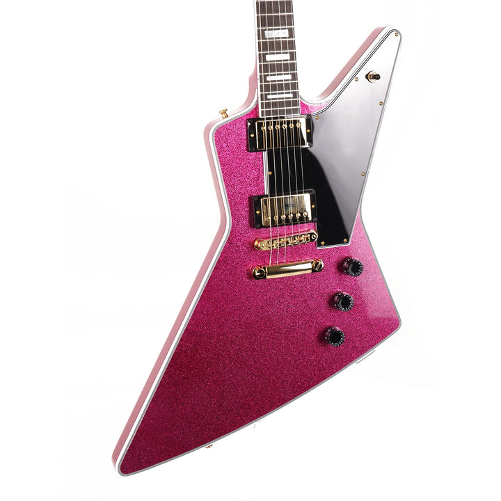 Gibson Custom Shop Explorer Custom Made 2 Measure Pink Sparkle