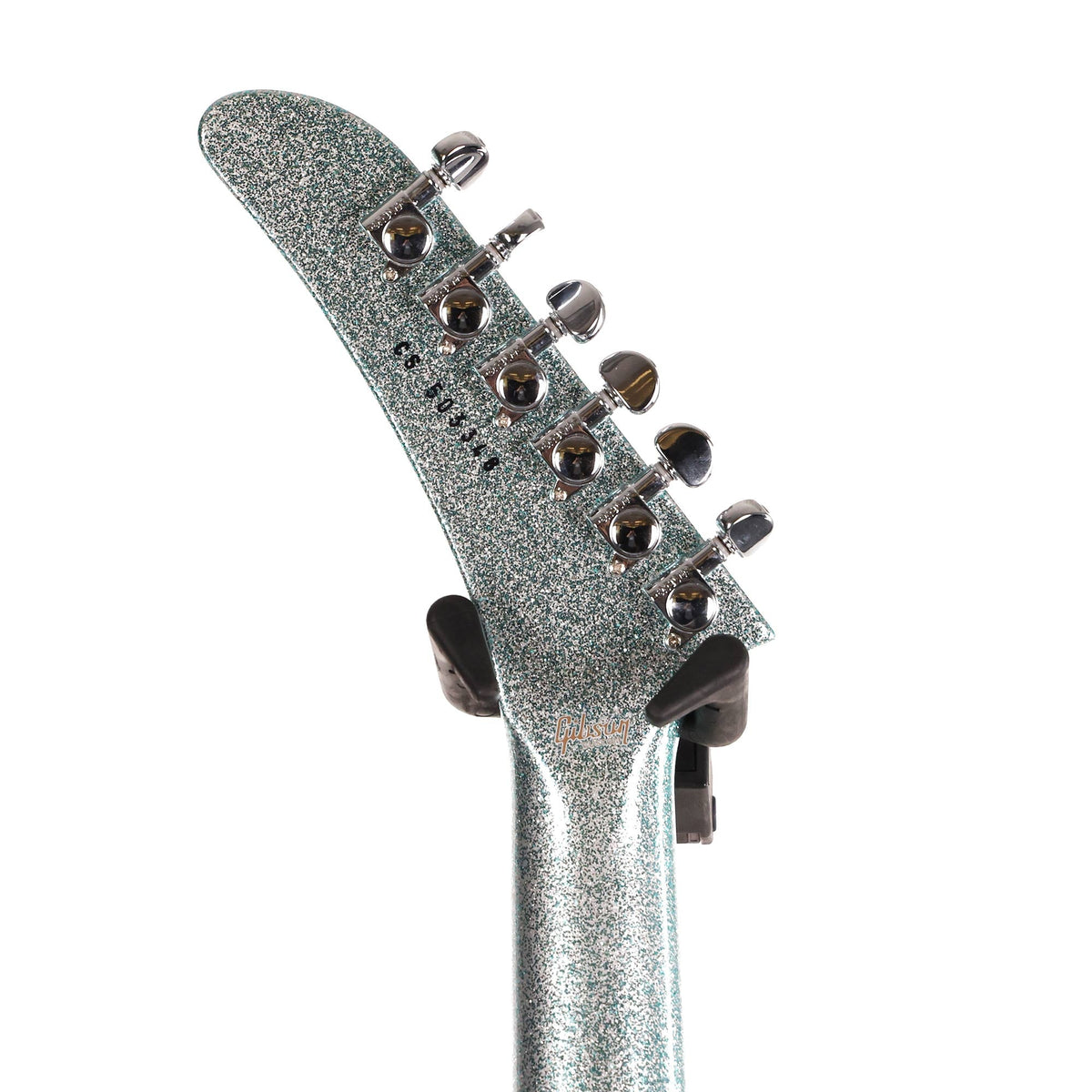 Gibson Custom Shop Explorer Custom Made 2 Measure Glacier Blue Sparkle Used — 13