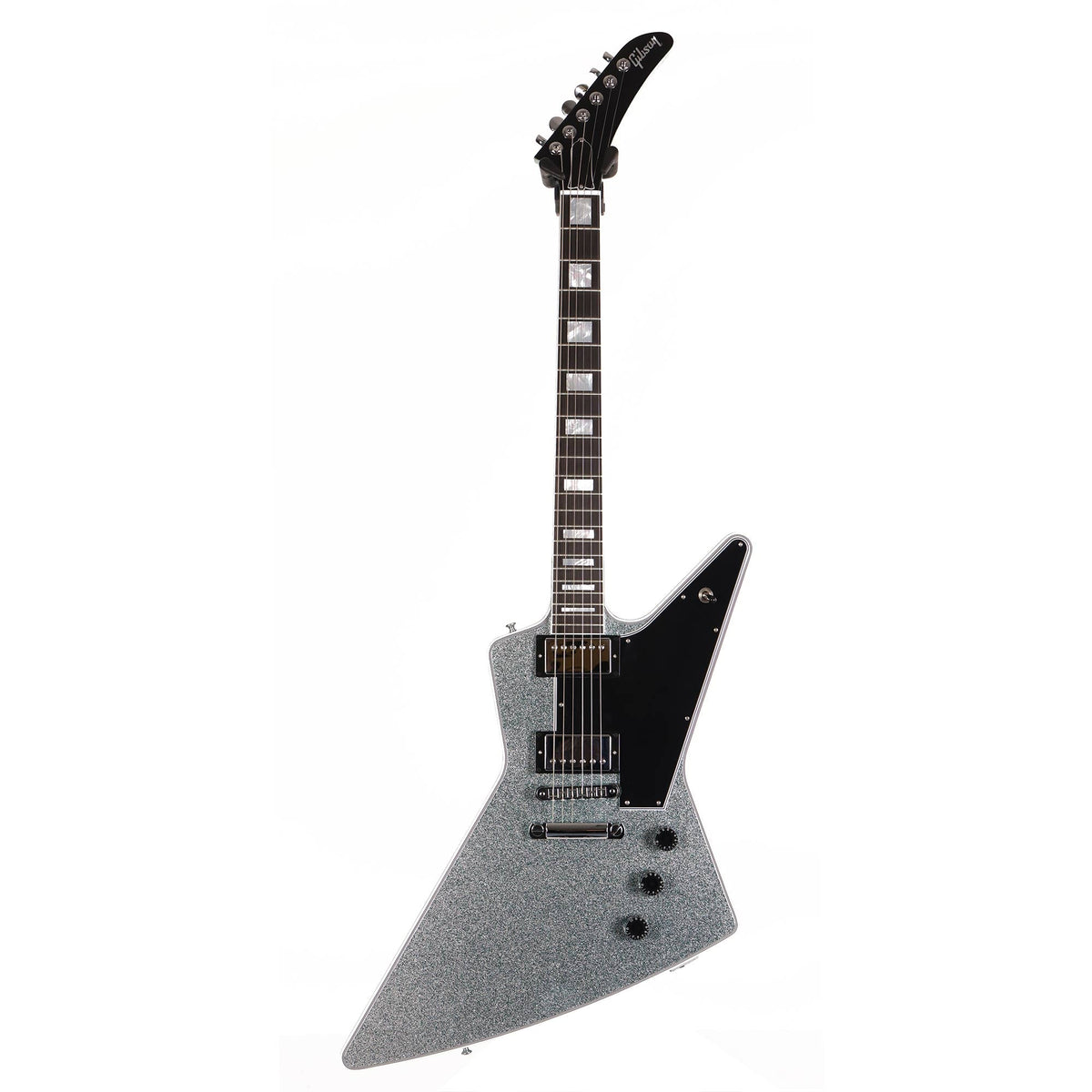 Gibson Custom Shop Explorer Custom Made 2 Measure Glacier Blue Sparkle Used — 2