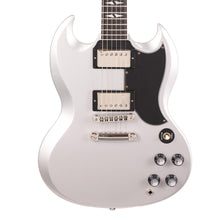 Gibson Custom Shop SG Custom Made 2 Measure Silver Metallic with Split Diamonds