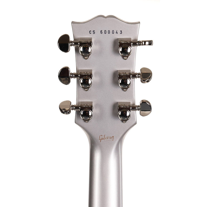 Gibson Custom Shop SG Custom Made 2 Measure Silver Metallic with Split Diamonds