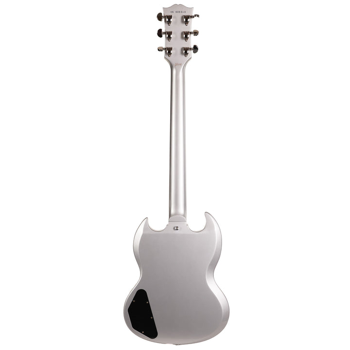 Gibson Custom Shop SG Custom Made 2 Measure Silver Metallic with Split Diamonds