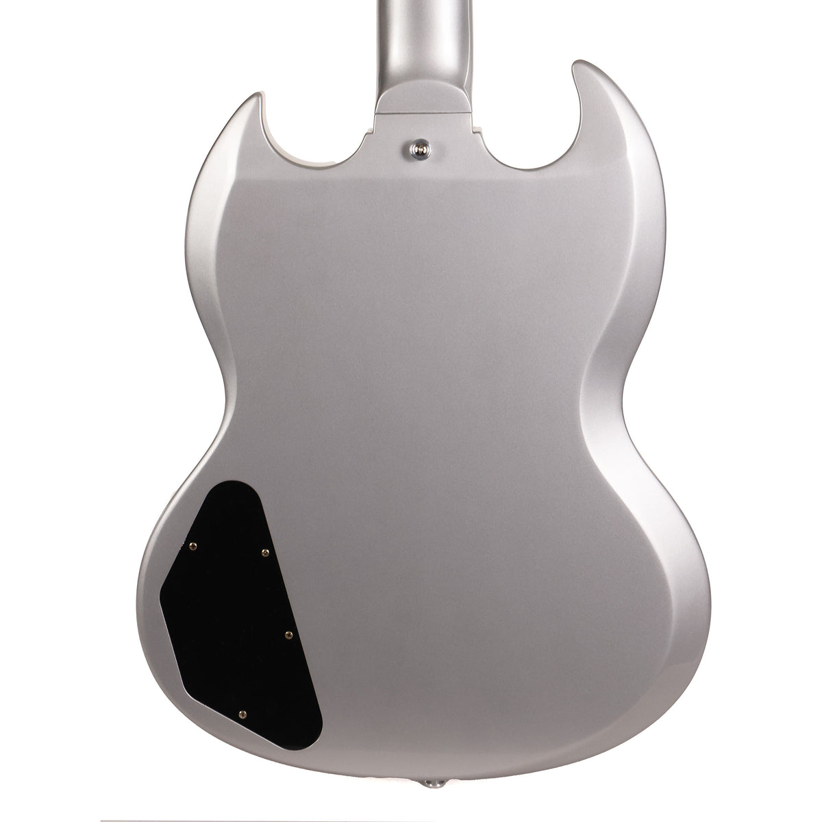 Gibson Custom Shop SG Custom Made 2 Measure Silver Metallic with Split Diamonds — 6
