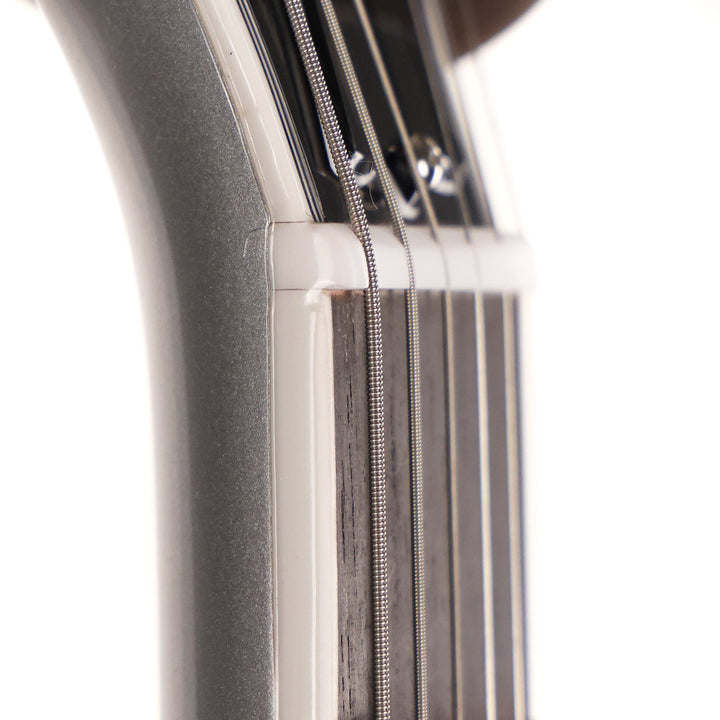 Gibson Custom Shop SG Custom Made 2 Measure Silver Metallic with Split Diamonds