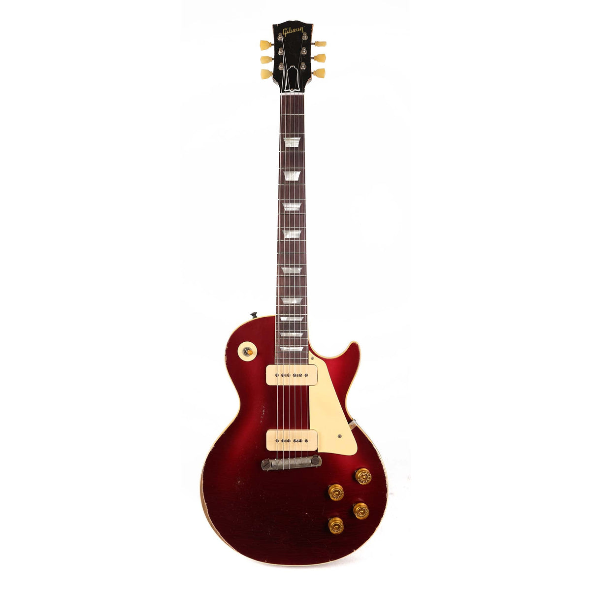 Gibson Custom Shop 1954 Les Paul Reissue Made 2 Measure Wine Red Candy and Ebony Murphy Lab Heavy Aged — 2