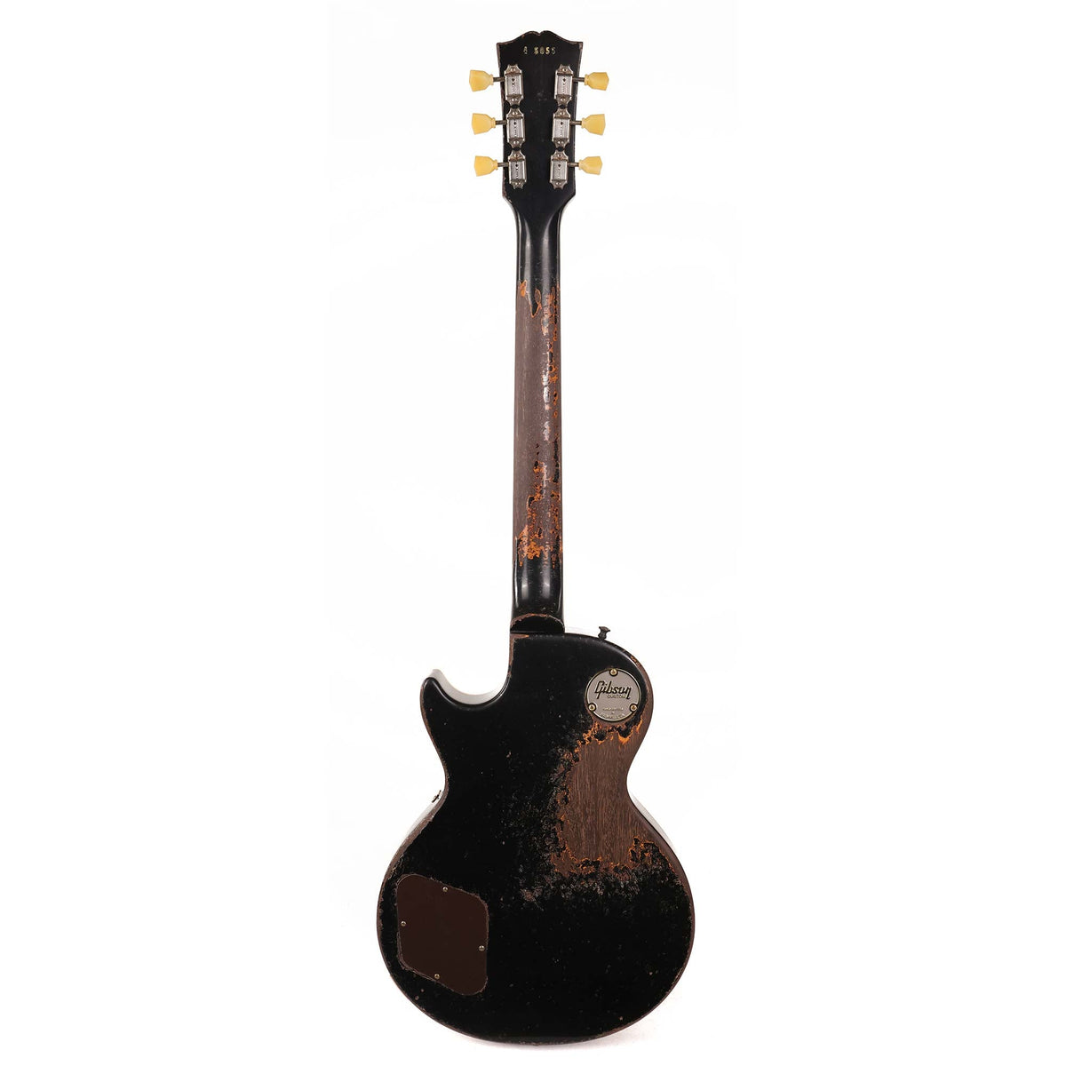 Gibson Custom Shop 1954 Les Paul Reissue Made 2 Measure Wine Red Candy and Ebony Murphy Lab Heavy Aged — 3