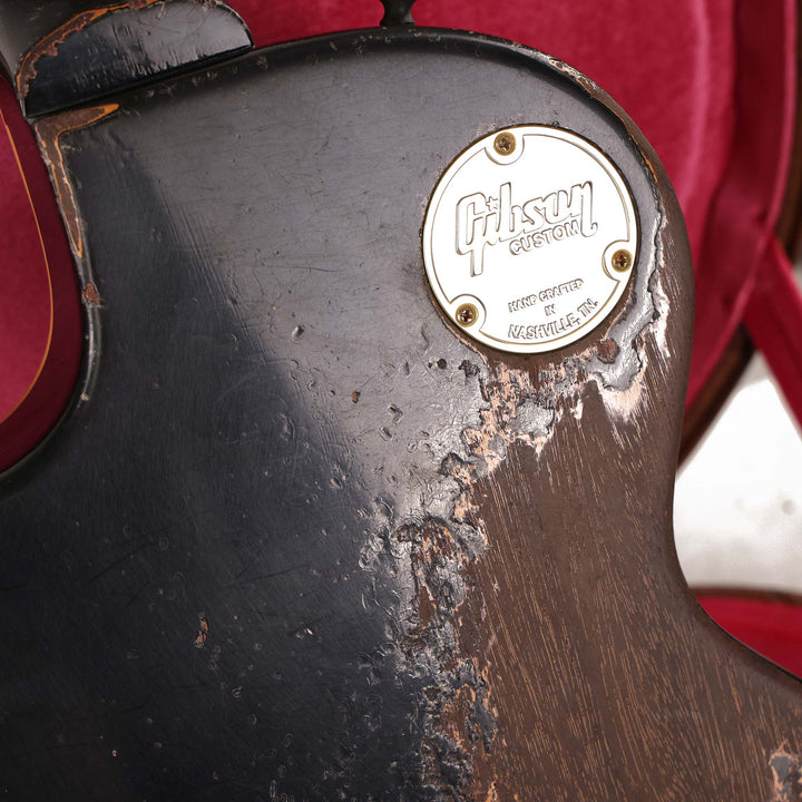 Gibson Custom Shop 1954 Les Paul Reissue Made 2 Measure Wine Red Candy and Ebony Murphy Lab Heavy Aged