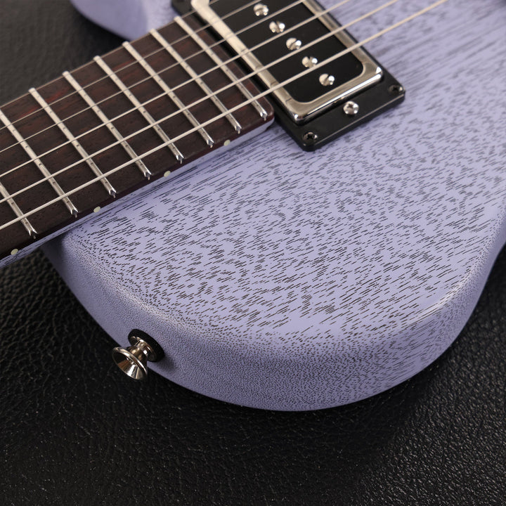 Tom Anderson Bobcat Special Open Grain Satin Lavender with Black Doghair