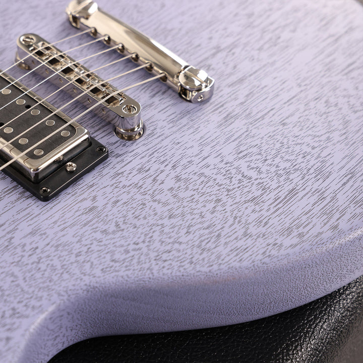 Tom Anderson Bobcat Special Open Grain Satin Lavender with Black Doghair