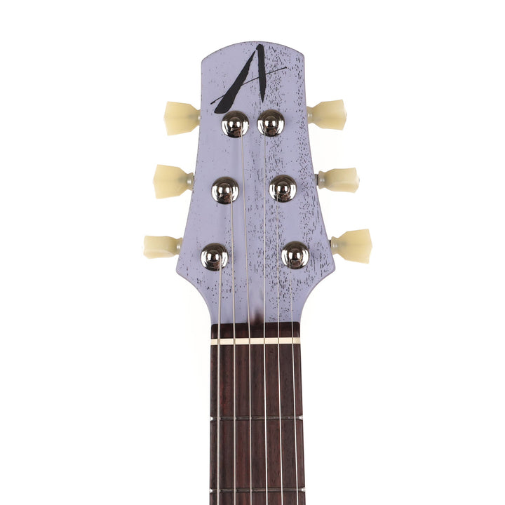 Tom Anderson Bobcat Special Open Grain Satin Lavender with Black Doghair