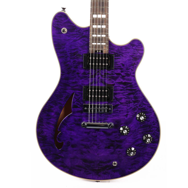 EVH SA-126 Special QM Wolfgang Van Halen Signature Trans Purple